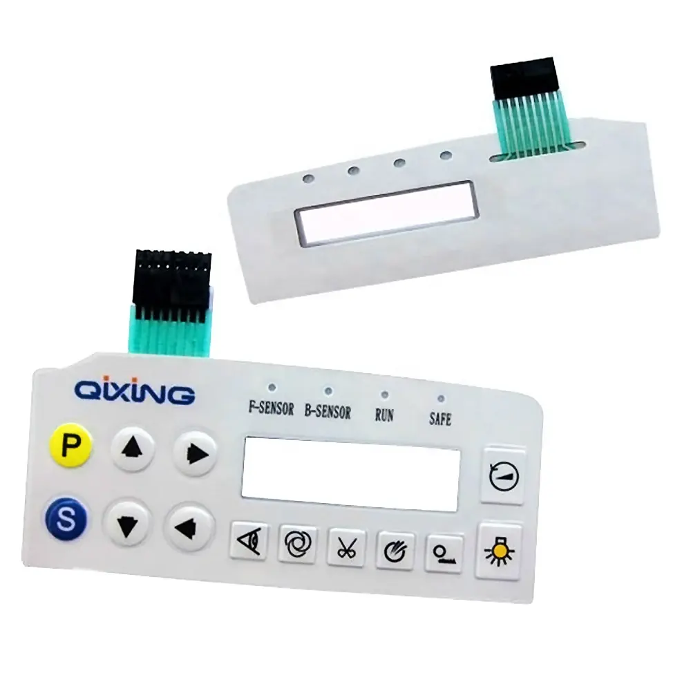 Panel personalizado interruptor de membrana PMMA interruptor de membrana botón táctil capacitivo
