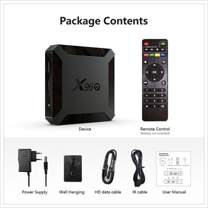 Großhandel Allwinner H313 Android TV Box X96q 4K Smart Box 1GB 8GB 2GB <span class=keywords><strong>16GB</strong></span> Speicher Android 10.0 mit WLAN - Product Image 3