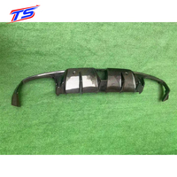 Diffuseur arrière en fibre de carbone pour Mercedes Benz W205 Coupé, lèvre de pare-chocs arrière pour W205 Classe C