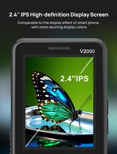 Uniwa V2000 Sạc Dock Tùy Chọn Mở Khóa Toàn Cầu 4G Bàn Phím Điện Thoại Di Động Với Nút SOS Và 1700MAh Pin Lớn - Product Image 4