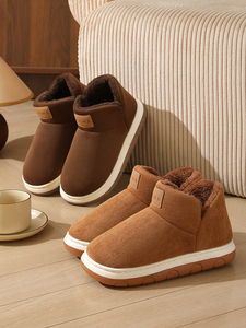 Nouvelles pantoufles en fourrure pour femmes avec semelle en PVC, en daim synthétique, pantoufles de créateur pour femmes, en promotion - Product Image 2