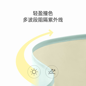 Sunny And Rainy <b>Umbrella</b> 100 Cm 8 Ribs Alloy Manual Lift Minimalist Design Travel Use - Product Image 4