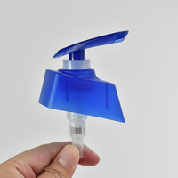 Tête de pompe à émulsion en plastique PP 38mm personnalisée directement en usine, pompe de pulvérisation de lotion en matériau PET pour bouteilles de shampooing, couvercles et fermetures