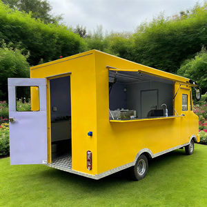 Multi Functional Electric 4-Wheel Stainless Steel <b>Mobile</b> Food Truck for Ice Cream Milk Tea Fried Skewers Fast Food Street - Product Image 4