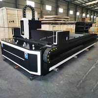 Machine de découpe laser à fibre de précision 130x250cm pour acier inoxydable, acier au carbone et plaque d'aluminium