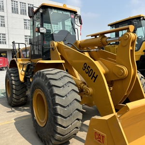 Chargeuse sur pneus d'occasion CAT 950H 950e 950f 950g avec moteur puissant et boîte de vitesses pour les travaux de construction et d'exploitation minière - Product Image 1