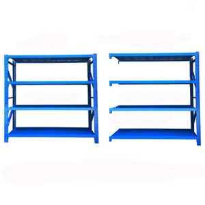 رفوف تخزين معدنية صناعية قابلة للتعديل ذات 4 طبقات للمستودعات ذات حمولة متوسطة - Product Image 1