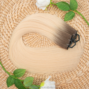 Top Quality New Design Raw Cuticle Aligned Twin Genius Weft Butterfly Weft Hair <b>Extension</b> European Hair Human Hair - Product Image 6