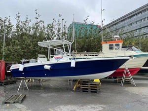 8.50m sợi thủy tinh niềm vui Tốc độ nhanh thuyền trung tâm giao diện điều khiển câu cá phà để bán - Product Image 2