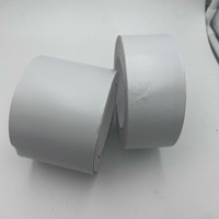 Ruban d'étanchéité en caoutchouc imperméable en aluminium blanc de haute qualité de 50 m pour l'isolation des toitures métalliques et la réparation des fuites de toit