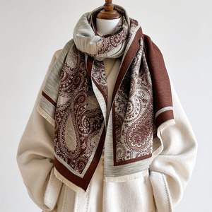 Newest Arrival 2026 Winter <strong>Warm</strong> Pashmina <strong>Shawls</strong> <strong>and</strong> <strong>Wraps</strong> 185*65cm Luxury Designer Animal Pattern Horse Cashmere Scarf Women - Product Image 4