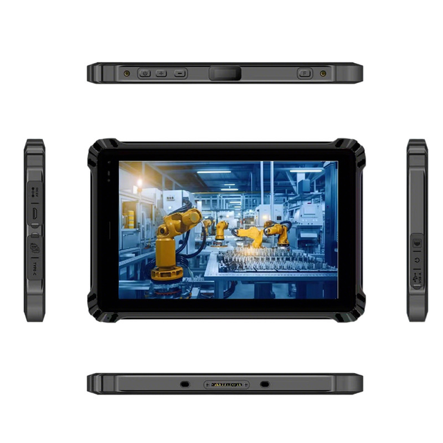 10.1inch Intel Quad Core Industrial Tablet with Fingerprint Recognition Rugged Tablet PC N5100 8G+128G+WIFI/BT Windows 11