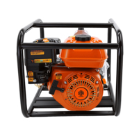 Pompa Air Limbah Bensin 3 Inci Heavy Duty 55m3/jam untuk Konstruksi & Pengendalian Banjir, Mendukung OEM