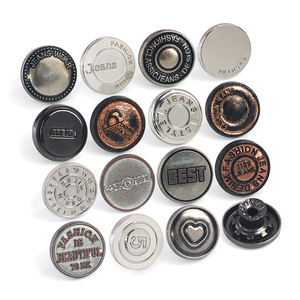 ปุ่ม kunshuo สำหรับกางเกงยีนส์กระดุมยีนส์โลหะสังกะสีปักหมุดหมุดโลโก้วินเทจคลาสสิกโรงงานออกแบบได้ตามต้องการ - Product Image 4
