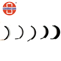 Batterie curve per bracciali 3.7V ultra sottile flessibile curvo batteria ad anello ai polimeri di litio per smart watch