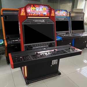 Machine de jeu d'arcade de 32 pouces Street Fighter Arcade multilingue (japonais espagnol anglais) Construction en fer à pièces - Product Image 4