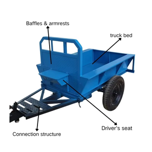 <span class=keywords><strong>Pièces</strong></span> de mini-<span class=keywords><strong>tracteur</strong></span> à grande capacité en acier inoxydable pour petites exploitations agricoles - Marque Agripros - Garantie 1 an - Product Image 2