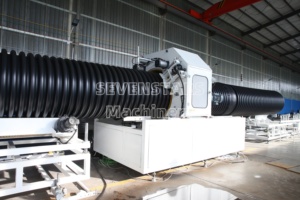 Гофрированная труба hdpe sdr 11 17 18 26 цены pn10 pe100 двухстенные гофрированные трубы pe настенные гофрированные трубы производственная линия - Product Image 6