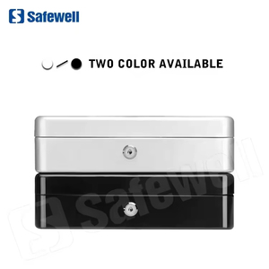 Caja <span class=keywords><strong>de</strong></span> Seguridad Metálica con Llave <span class=keywords><strong>para</strong></span> Niños, Porta Billetes y <span class=keywords><strong>Dinero</strong></span> <span class=keywords><strong>para</strong></span> Tiendas <span class=keywords><strong>de</strong></span> Conveniencia - Product Image 5
