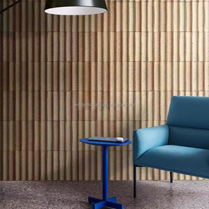 Azulejos <span class=keywords><strong>de</strong></span> Mosaico <span class=keywords><strong>de</strong></span> Arcilla Curvados <span class=keywords><strong>de</strong></span> Estilo Vintage, Azulejos <span class=keywords><strong>de</strong></span> Pared <span class=keywords><strong>de</strong></span> Arcilla con Ranuras 3D para Decorar Paredes, Hoteles y Hostales - Product Image 2