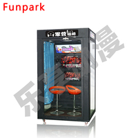 FunPark mini cabine de karaoké musique salle de chant KTV machine à monnaie DJ jeu maison arcade centre commercial rue parc cabine insonorisée