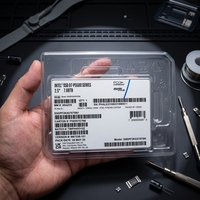 Intel P5510 7.68TB U.2 4.0 NVMe Eksternal Kelas Enterprise Server Solid State Drive Baru