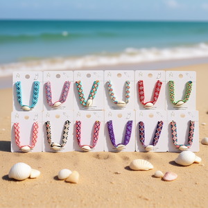 Pulsera de Cuentas con Conchas Trenzadas, Accesorio de Moda, Joyería Unisex 47159 - Product Image 2