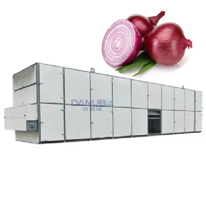 Coal Heating Source Continuous Allium Onion Mesh Belt Dryer Onion Powder Production Line - Product Image 1