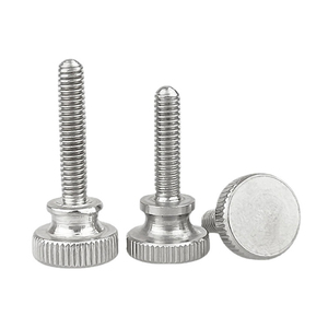 304 thép không gỉ M2 M2.5 M3 M4 cao đầu tay vít Súng cao su tay xoắn ốc gb834 có khía Đầu phẳng bước ngón tay cái vít - Product Image 2