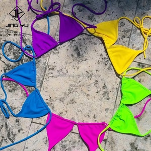 Maillot de bain brésilien micro personnalisé pour femmes Designer 2024, bikinis sexy et vêtements de plage, ensemble de bikini personnalisé, bikinis - Product Image 3