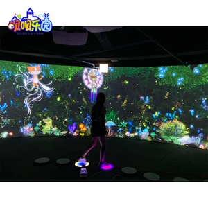 Hiệu suất cao bán buôn tùy chỉnh đa cảm ứng 3D nhập vai động vật nhảy AR tương tác trò chơi chiếu trong nhà trẻ em chơi khu vực - Product Image 6