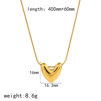 Collier en acier inoxydable incurvé géométrique pour femmes, avec un design haut de gamme et une simple chaîne dorée pour la clavicule