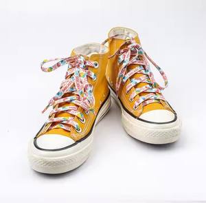 Cordones Elásticos de Poliéster Coloridos, Cordones Personalizables para Lona, Colores de Cordones Unisex Casuales, Impresión Redonda, Empaque Personalizado, 300 Pares - Product Image 6