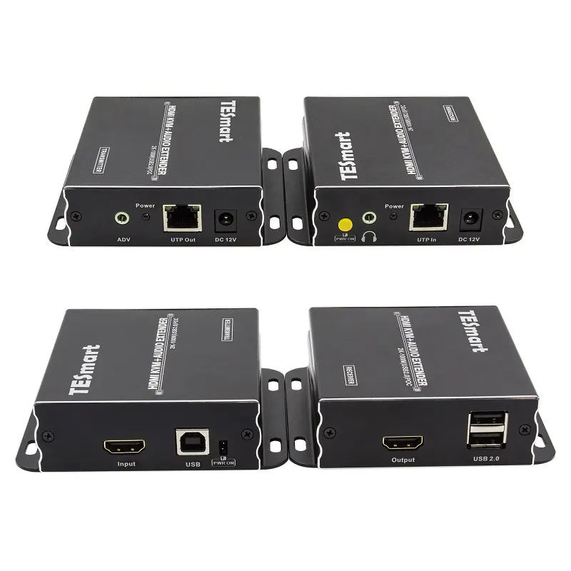 HDMI Extender qua IP nhiều đến nhiều video âm thanh 100m 2560*1440 @ 60Hz HDMI KVM Extender