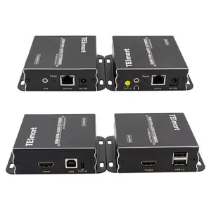 HDMI Extender über IP Viele bis viele Video Audio 100M 2560*1440 @ 60Hz HDMI KVM Extender