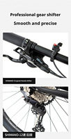 Vélo de montagne à suspension intégrale haute performance en fibre de carbone, 12 vitesses, frein à disque hydraulique, fourche à air, 29 pouces, VTT confortable