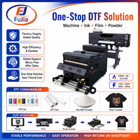Imprimante DTF A1 avec 2 têtes Epson I3200 I1600 XP600 et secoueur de poudre pour l'impression de t-shirts et de vêtements
