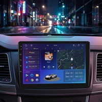 Écran de navigation universel portable OLED 2K 10 pouces 64 Go de RAM pour voiture, autoradio Android Auto, DSP, aide au recul, lecteur GPS