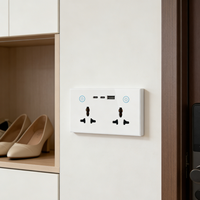 Prise murale intelligente avec protection contre les surtensions, idéale pour les équipements électroniques coûteux