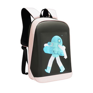 Mochila LED de moda para exteriores con pantalla LED a todo color, acceso USB impermeable programable para caminar en la escuela - Product Image 3
