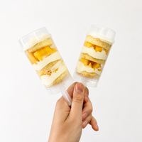 Lot de 120 moules à cake pops avec couvercles en plastique alimentaire pour gelée, crème glacée et desserts