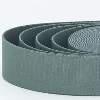 Bande élastique en nylon 66 de 35 mm, de haute qualité, douce et lisse, respectueuse de l'environnement, pour sous-vêtements et caleçons.