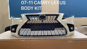 MX carro pára-choques atacado corpo kit grade para Toyota Camry 07-11 atualizar para Lexus pára-choques dianteiro