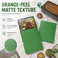 Protège-cartes Premium Vert Givré Finition Mate Anti-reflet Sensation Lisse aux Touches Agréables Couleurs Personnalisées Prise en Charge OEM ODM