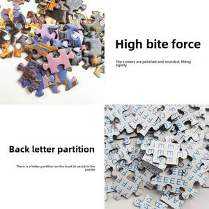 Rompecabezas de Papel Educativo de 1000 Piezas al por Mayor, Juguete Antiestrés, Regalo, Logotipo/Color Personalizado, Tamaño Personalizado, ODM/OEM, Transfronterizo - Product Image 4