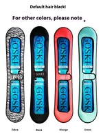 Goski Sac à Bandoulière en Cuir Personnalisable pour Snowboard Carré et Tête de Marteau Logo Gravé et Imprimé Produit de Ski par IGOSKI
