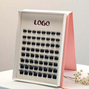 Bộ dụng cụ nối mi tự làm lông mi xù mềm mại kiểu D, mi chùm tự nhiên với nhãn hiệu riêng, mi chùm tự làm - Product Image 3