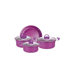 Nouvel Ensemble de Batterie de Cuisine de 13 Pièces Style Chinois avec Couvercles en Verre, Marmites à Casserole, Logo Personnalisé, Métal Écologique pour la Cuisson, Durable et Élégant