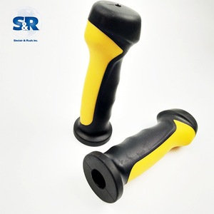 Poignée en plastique Chang Lin 19 mm antidérapante pour outils industriels, en PVC jaune - Product Image 2