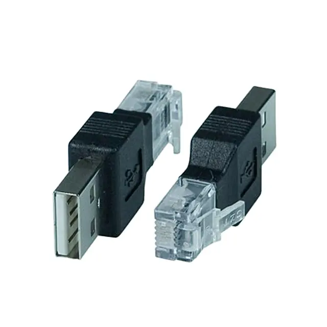 USB Type A Male RJ11 Adapter Phone Computer PC connector